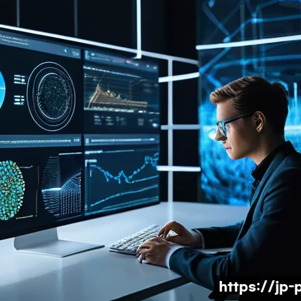 공공정책 연구 논문 작성법 - **Prompt 1: "Igniting the Research Question with AI and Big Data"**
    A highly detailed, vibrant, ...